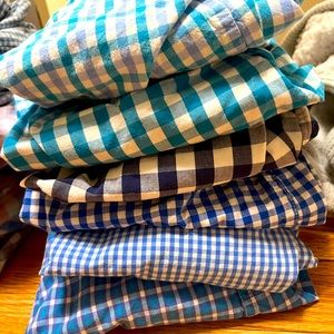 Boys 2T Jcrew Button Down Shirts - 6qty shirts packaged together